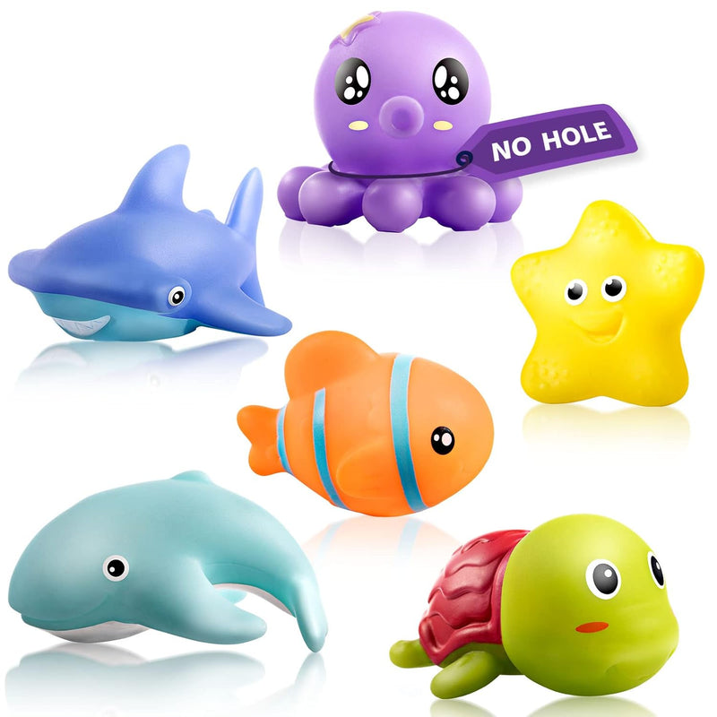 Infant Bath Toys For 18 Months No Hole Animal Bathtub Toys, Baby Bath Tub T