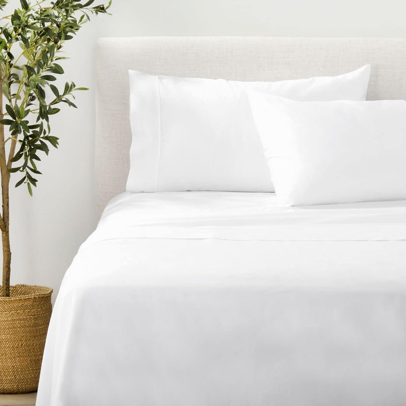 Nate Home By Nate Berkus 300Tc Cotton Bedding 4-Piece Deep Pocket Sheet Set |