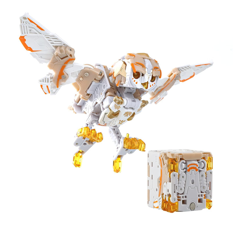Beastbox Whitenoise Owl Deformation Toys Action Figure, 2/8.86Inch 2 In 1 Collectible Deformation Boy Toys For Party Birthday Gifts, Ages 15 And Up
