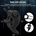 Sensual Delights Erotic Massage Kits Vibrator Cock Ring Sex Toys With Clitoral Anal Stimulation - 2 In 1 Penis Ring Vibrator With 10 Vibrating Modes For Men And Women Play, Erotic Massage Kits