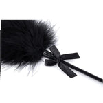 Flirting Tickler Sm Teaser Feather Tickler With Bow For Role-Playing Alternative Passion Teaser Stick 4 Pcs