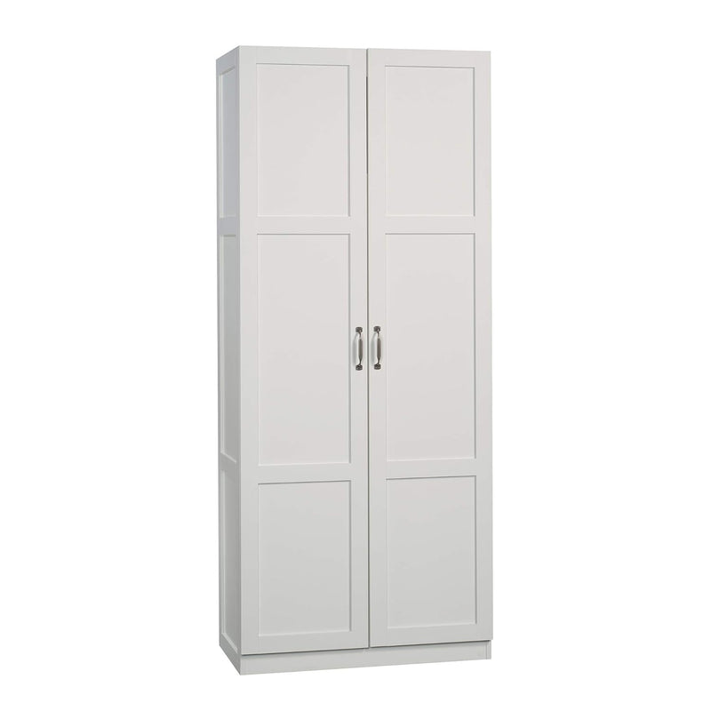 Select Storage Cabinet, L: 29.61" X W: 16.02" X H: 71.50", White Finish