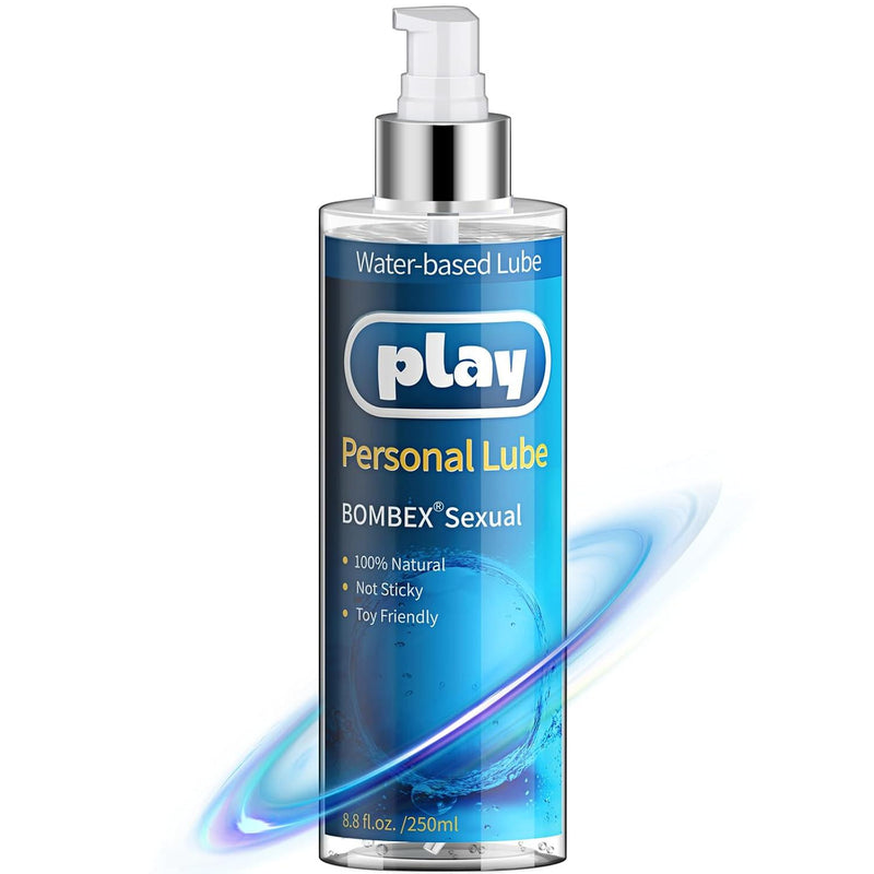 Water Based Lube 4 Fl Oz - Personal Lubricant, Long-Lasting Sex Lube for Men, Women, and Couples, Toys Friendly Gentle Natural Lubricants, Smoothly Anal Lube, Non-Staining