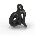 Chastity cage 2.0 Male Chastity Cage Nub Chastity Device Resin Cock Cage, Male Chastity Device with 4 Rings, Penis Bondage Exercise Male Sex Toy Penis Lightweight Chastity Cage for Man (Nub)