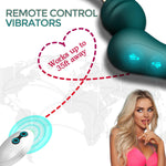 G-Spot & Clitoral Vibrator with Heating & Mini Vibrating Ball – Waterproof Massager