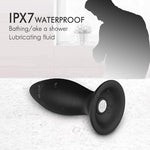 3Pcs Vibrating Anal Plug Set with Remote, 9 Vibration Modes, Suction Base