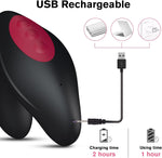 Remote Control Inflatable Anal Vibrator with 10 Modes for Men & Women Prostate Play
