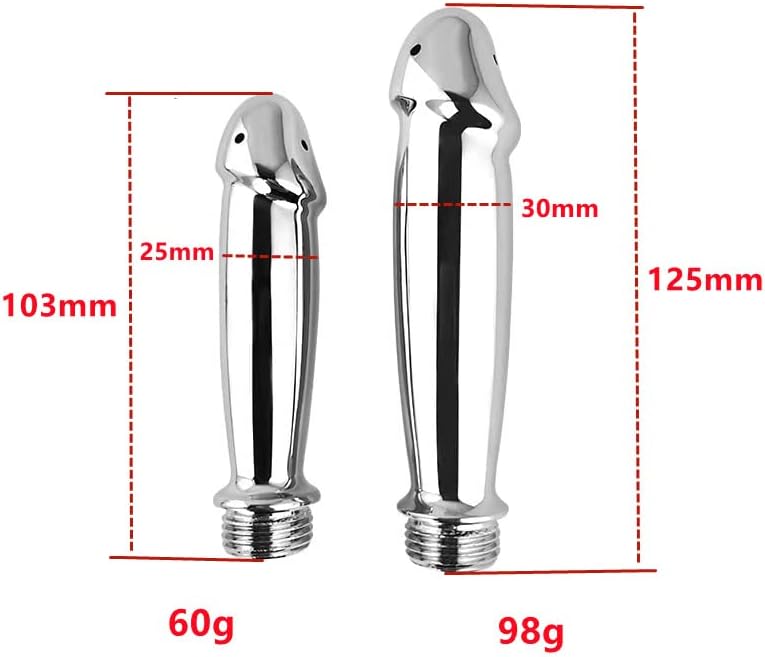 Aluminum Enema Shower Cleaner & Colon Irrigator System with Butt Plug ...