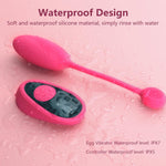 Clitoral & G-Spot Vibrator with Remote Control, 10 Modes, LCD Display for Couples