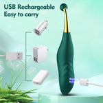Rechargeable Clitoral & G-Spot Vibrator – 9 Modes, LCD Display, Waterproof Design