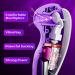 Suction Vibrator for Women – Clitoral & Nipple Stimulator with 7 Suction Modes