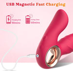 Dual-Action G-Spot & Clitoral Vibrator – Thrusting Dildo with 10 Vibe & 5 Speed Modes