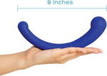 Dual Motor Arc Massager – Waterproof, Body-Safe Silicone, USB Rechargeable Vibrator