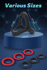 Silicone Penis Ring Set with 7 Sizes for Enhanced Erection & Lasting Pleasure