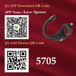 App-Controlled Vibrating Cock Ring & Bullet – Remote Prostate & Anal Sex Toy