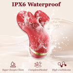 3-in-1 Finger Vibrator for Women, 10 Modes, Interchangeable Heads, Clitoral & G-Spot Stimulator, Mini Silicone Massager for Couples