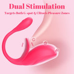 App-Controlled Wearable Vibrator with Clitoral & G-Spot Stimulation for Couples