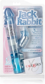 Waterproof Rabbit Vibrator with Rotating Shaft – G-Spot & Clitoral Massager, Blue