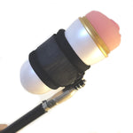 Masturbator Holder Belt with 3XLR Connector & Extension Rod for Dildo Devices
