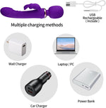 Classic G-Spot Rabbit Vibrator with 10 Modes – Soft Silicone Massager for Women