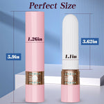 2-in-1 Licking & Vibrating Bullet Vibrator – Mini G-Spot & Clitoral Stimulator