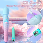 G-Spot & Bullet Vibrator Set – Waterproof Heating Massager with 7 Vibration Modes