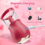 Sucking & Licking Vibrator – Clitoral & Nipple Stimulator with 4 Suction Modes