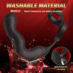 Inflatable Prostate Massager with 10 Vibration Modes & Cock Ring – Remote Control