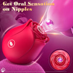 APP-Controlled Rose Sucking Vibrator – 10 Modes, Clitoral & Anal Stimulator for Women