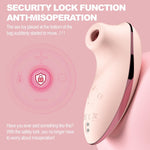 Heating Sucking Vibrator – APP Remote Clitoral & Nipple Stimulator with 5 Suction Modes
