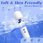 Dual-Sided Wand Massager – 9-Mode Male Vibrator & Couples' Sex Toy