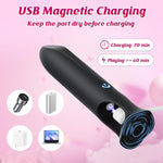 Remote-Controlled Mini Bullet Vibrator – Discreet G Spot Toy with 9 Modes for Couples
