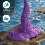 Fantasy Silicone Dildo with 10 Vibration Modes, G-Spot & Anal Stimulation