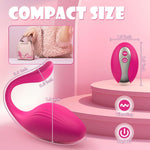 Remote Control Wearable Vibrator – 10 Modes G-Spot & Clitoral Stimulator for Women