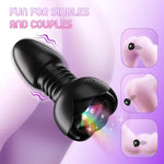 Thrusting Prostate Massager – Remote & Voice-Control 5-in-1 Vibrating Anal Plug