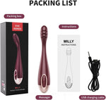G-Spot & Clitoral Vibrator, 7 Vibes, 2 Heat Modes for Full-Body Stimulation