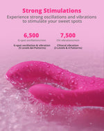 App-Controlled Rabbit Vibrator – Dual Motor G-Spot & Clitoral Stimulator with Remote