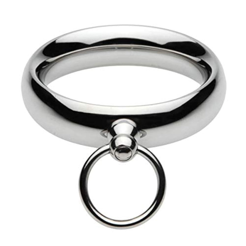 Lead Me Stainless Steel Cock Ring- 1.95 Inch