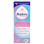 Replens Silky Smooth Personal Lubricant, Fragrance-Free Silicone Lubricant for Women, Men & Couples, Intimate Wellness, Long-Lasting Glide, 2.7 oz