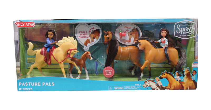 Dreamworks Riding Free Pasture Pals Set 12Pc