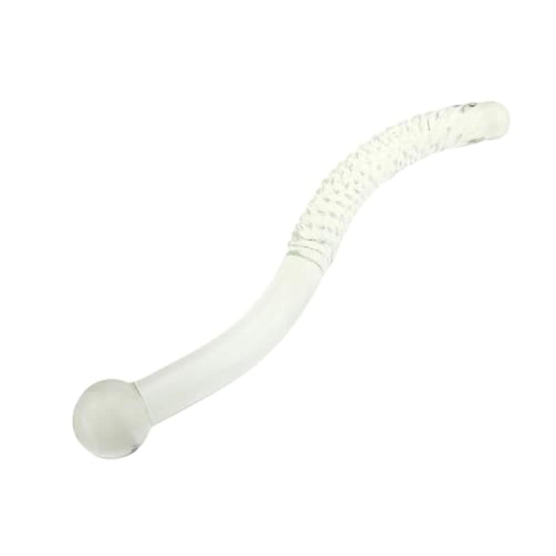 Super Long Glass Prostate Massager Penis Stick Anal Plug Dildo Wand