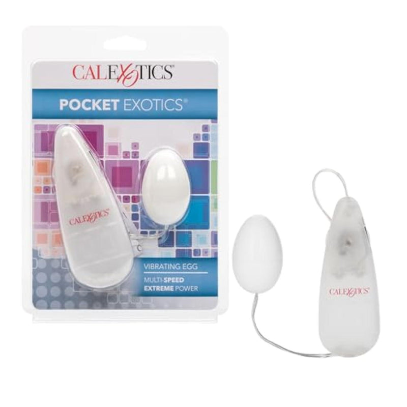 Pocket Exotic Vibrating Ivory Egg