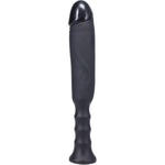 Anaconda Silicone Dildo, 7 Inch, Onyx, Ergonomic Handle