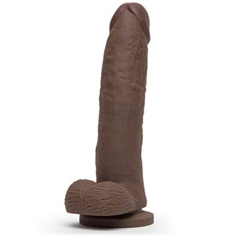 Lifelike Lover 9 inch Large Realistic Dildo for Women, Brown
