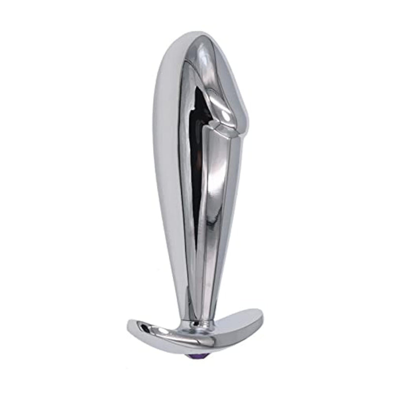 Metal Penis Anal Plug Masturbation Adult Sex Toy for G-Point Massage Butt Plug