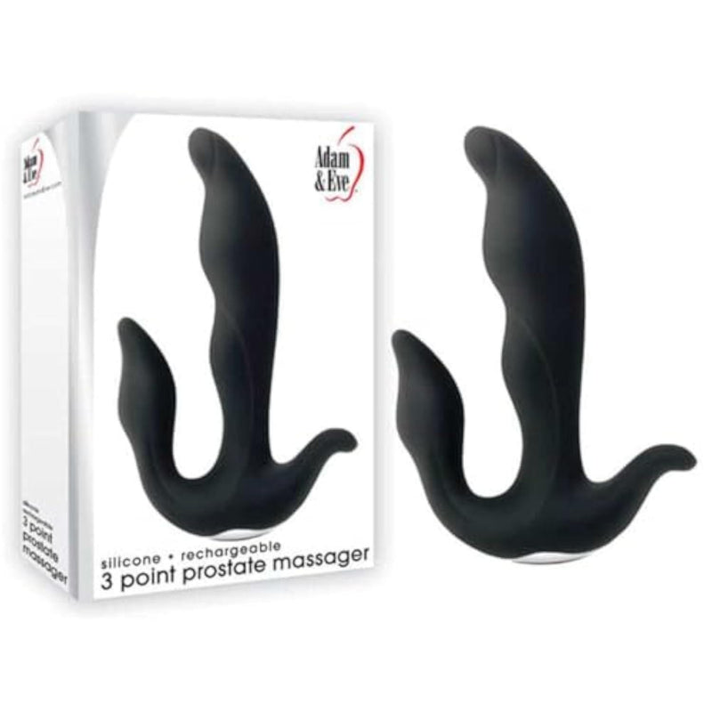 3 Point Prostate Massager, Multi Speed, 10 Vibration Functions