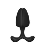 Silicone Anal Plug Butt Plug,Portable Adult Sex Toy?Prostate Massager Dilator for Comfortable Long-Term Wear,Anal Training Stimulator for Female Men Women Gay and Couples Masturbation (Black)