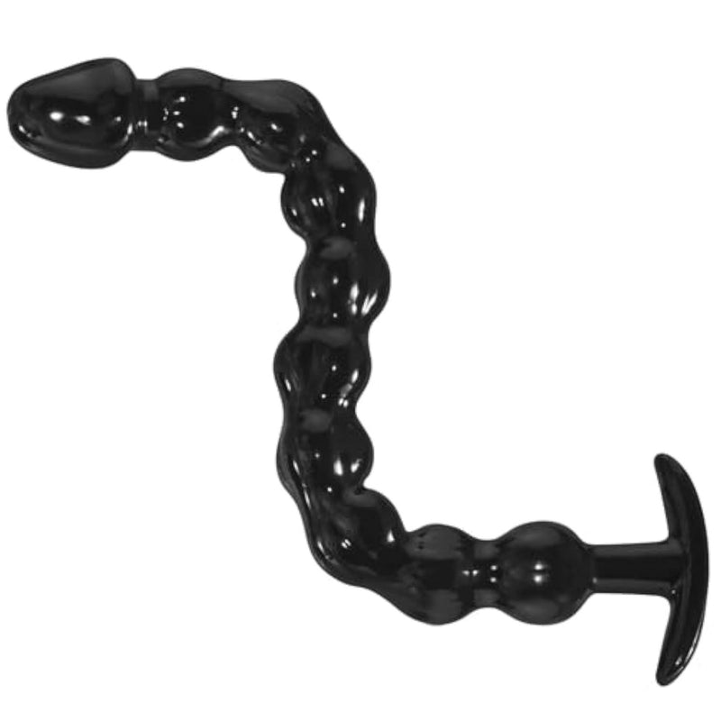 11.81'' Super Long Anal Beads Butt Plugs - Flexible Anal Chain Sex Toys with 10 Knots Anus Balls Prostate Massage Opening Trainer Stretcher Dildo Analplug for Men Gay Women Couples BDSM Games