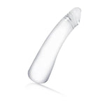 Glass Dildo Double Ended Dildo Pleasure Wand with Vivid Glans