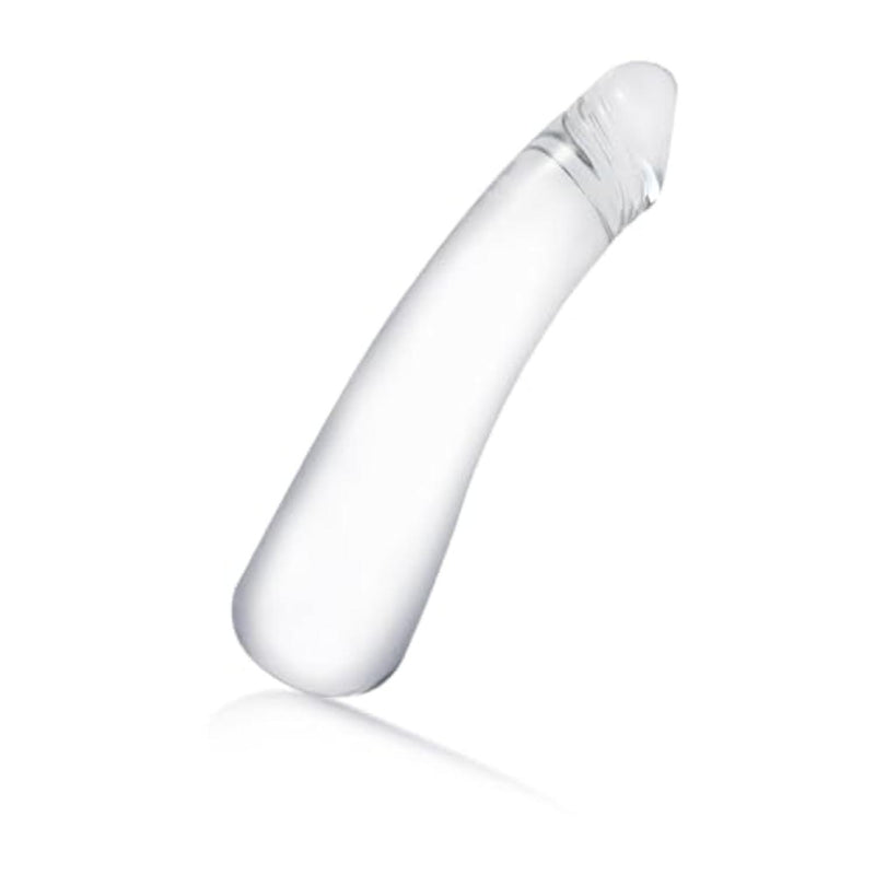 Glass Dildo Double Ended Dildo Pleasure Wand with Vivid Glans